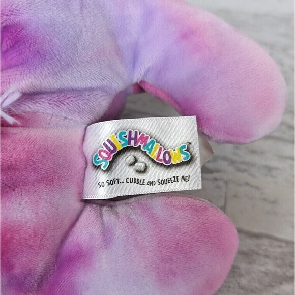 Squishmallows Hug Mees Willow The Pegasus Plush Toy 12" Laying Pink Purple - Picture 9 of 9